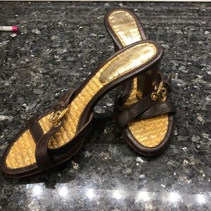 Dolce & Gabbana brown heels